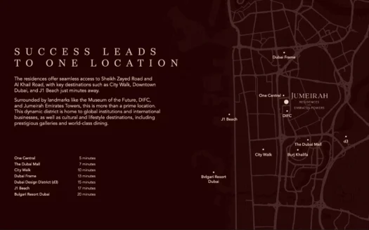 Jumeirah Residences Emirates Towers | Luxury Apartments Dubai